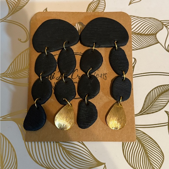 Small Batch Handmade Polymer Clay Earrings - Picture 4 of 12